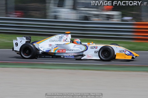 2008-04-26 Monza 1316 Formule Renault 3.5 Series - Miguel Molina